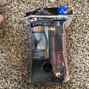 Champion men’s 4 pair boxer briefs unopened